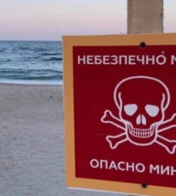 На Одещині ВМС ЗСУ знищили протикорабельну міну