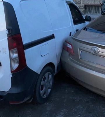 Охоронець СТО у Києві взяв чуже авто та влаштував ДТП