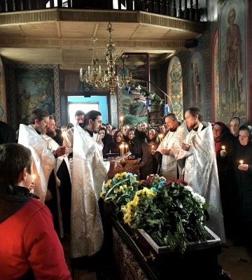 У громаді на Волині попрощалися із загиблим військовим Сергієм Веремієм. Фото