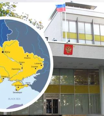 Посольство Росії у Швеції опублікувало карту з українським Кримом