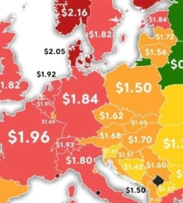 Посольство росії у Швеції показало на карті, що Крим – це Україна