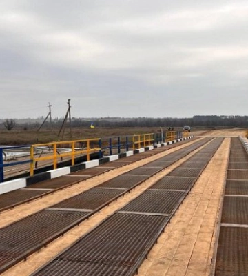 На Миколаївщині збудували переправу через Інгулець замість знищеного мосту
