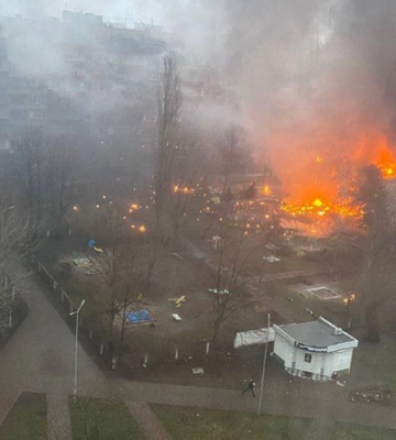 У Броварах на Київщині пожежа в дитсадку, п&#039;ятеро людей потерпіли