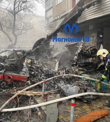 В авіакатастрофі у Броварах  загинуло керівництво МВС, – глава Нацполіції Ігор Клименко