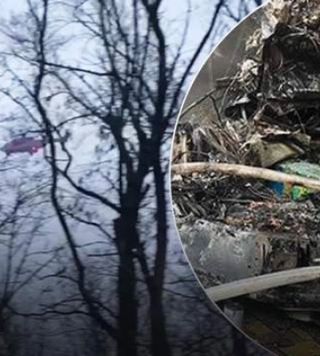У мережі з&#039;явилося відео, імовірно, вертольота МВС за кілька хвилин до падіння у Броварах