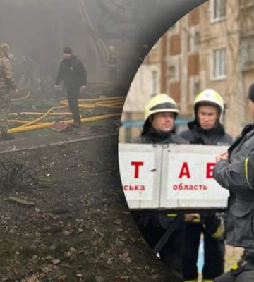 Падение вертолета в Броварах: Стерненко показал, что стало с детским садом