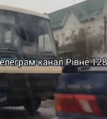 У Гощі в ДТП потрапила маршрутка