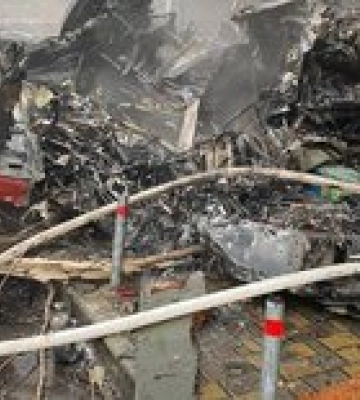 На борту упавшего в Броварах вертолета было девять человек – ГСЧС