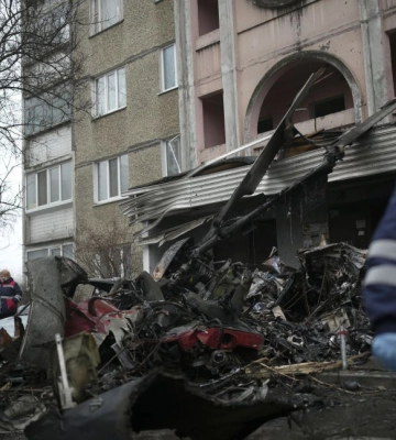 Падіння гвинтокрила в Броварах: є постраждалі – ОВА
