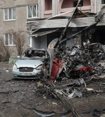 Падение вертолета в Броварах: у СБУ три версии