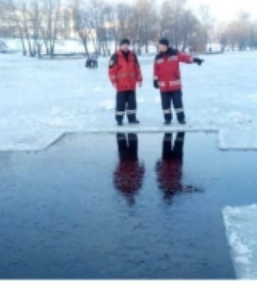 На Водохреще біля водойм на Волині діятимуть рятувальні пости
