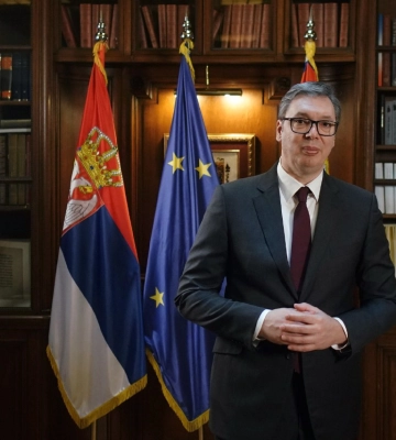 Президент Сербії заявив, що війна в Україні погіршила його стосунки з Путіним
