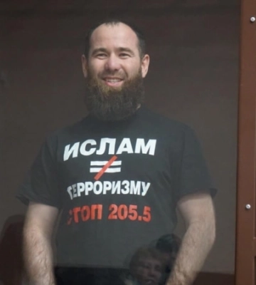 У Липецьку область етапували Еміля Зіядінова, засудженого до 17 років у «справі кримських мусульман»