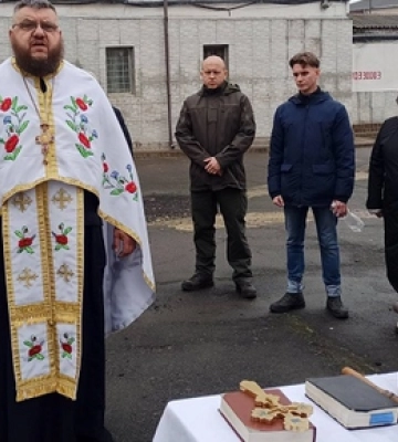 У Луцькому СІЗО освятили каструлю води