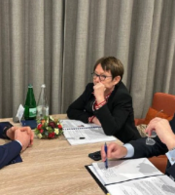 Віталій Кличко у Давосі зустрівся з президенткою ЄБРР, говорили про гроші для столиці