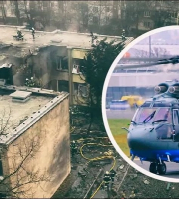 Версии падения вертолета в Броварах проанализировал авиационный эксперт