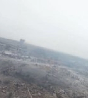 Марьинка превратилась в сплошные руины: видео уничтоженного войной города