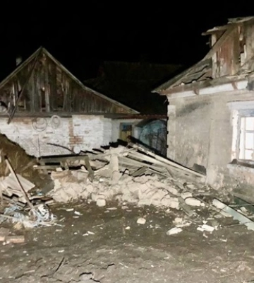 Окупанти вночі знову обстріляли дві громади Нікопольського району