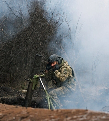 Карта бойових дій в Україні 9 січня