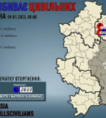 Рашисты убили двух мирных жителей в Соледаре и Бахмуте