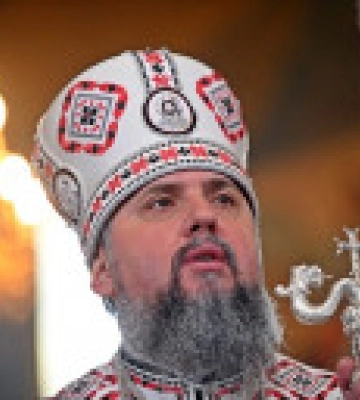 Епифаний возглавил службу на Крещение в Киево-Печерской Лавре