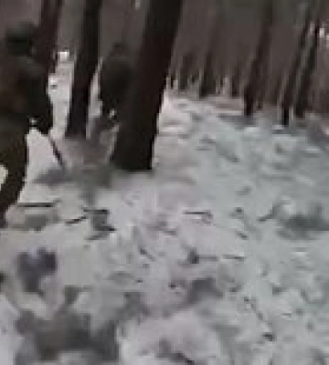 Разведка ССО вступила в бою с россиянами под Кременной: видео с камеры на каске оператора