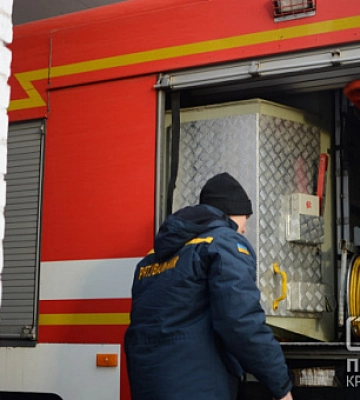 Криворожские спасатели потушили пожар в квартире
