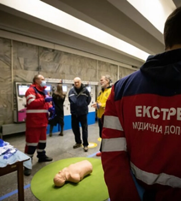 У Києві відбудуться тренінги з домедичної допомоги: де та коли