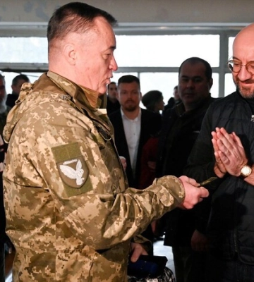 Шарль Мішель прибув із візитом у Київ