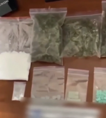 У Борисполі правоохоронці затримали торговця наркотиками (відео)