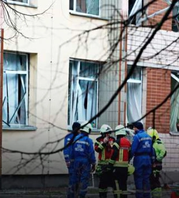 У Броварах виховательку вибуховою хвилею відкинуло, але вона встала і пішла рятувати дітей