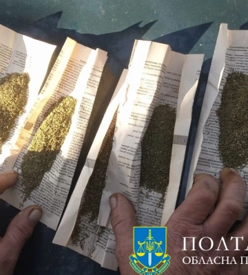 Збут наркотиків і психотропів: оголосили підозру двом жителям Полтавщини