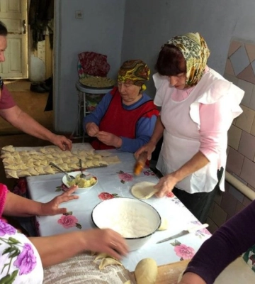 На Миколаївщині кулінарний батальйон збирає продуктові посилки для військових