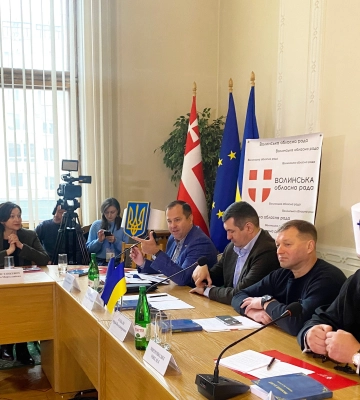 Спільно помолитися за перемогу і мир: у Луцьку зібралися голови обласних рад Західного регіону (ВІДЕО)