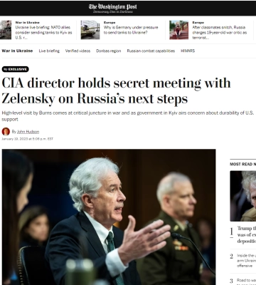 Директор ЦРУ у січні таємно відвідав Київ — The Washington Post розкрив деталі