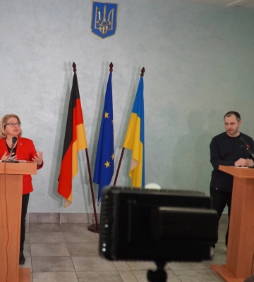 Про підтримку Німеччини розповів під час візиту на Одещину Федеральний міністр економічного співробітництва і розвитку
