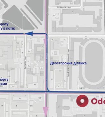 На улице Канатной у Куликова поля введено двустороннее движение автотранспорта