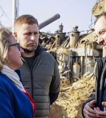 Міністерка розвитку Німеччини Шульце відвідала Одесу, пообіцяла ще €52 млн допомоги Україні