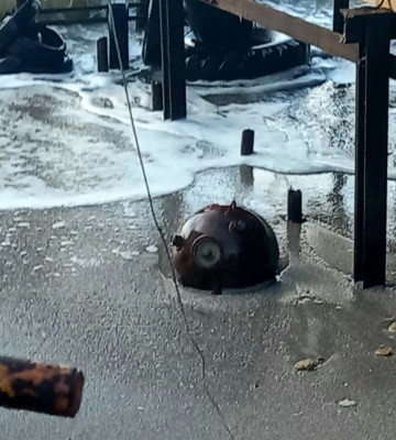 На пляжу Одещини знайшли морську міну