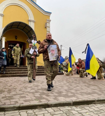 Іще один з Небесного легіону: Нововолинськ попрощався з Максимом Стрижаком