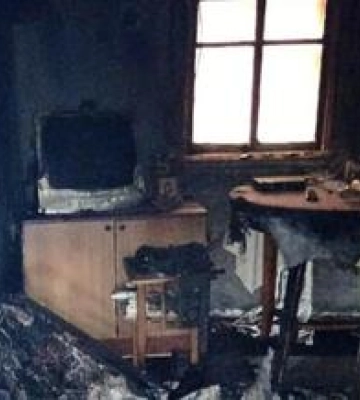 На Полтавщині під час пожежі загинув чоловік