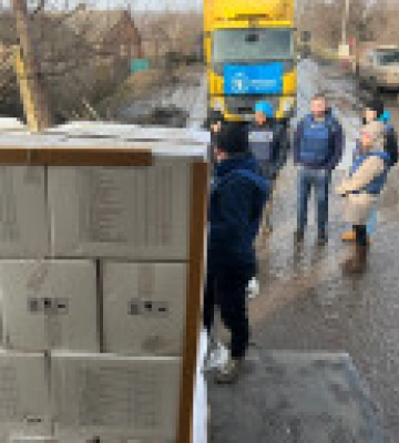 ООН доставила гуманітарну допомогу в райони поблизу Соледару