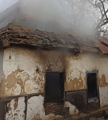 У Харківській області внаслідок пожежі загинуло двоє людей