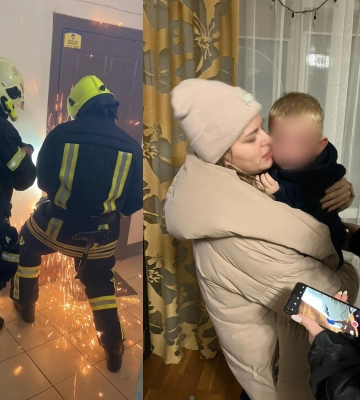 Поки мами не було вдома, дворічний рівнянин замкнувся в квартирі