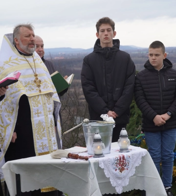 У Берегові освятили воду
