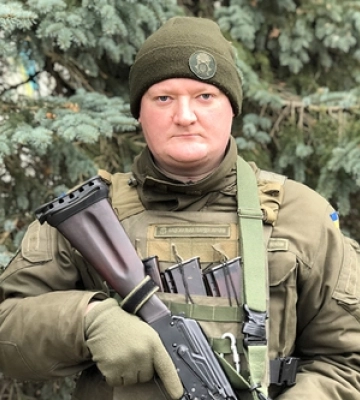 Волинський тенор замість сцени обрав службу в Нацгвардії 