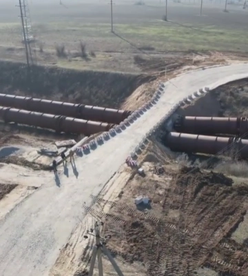 На Миколаївщині відкрили об’їзд зруйнованого мосту в напрямку Херсону