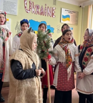 У Сарнах наколядували 270 тисяч гривень на ЗСУ