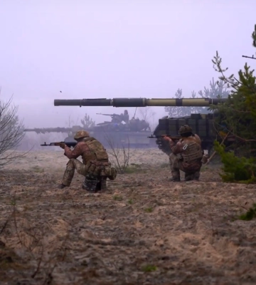 Українські захисники провели тренування на Київщині