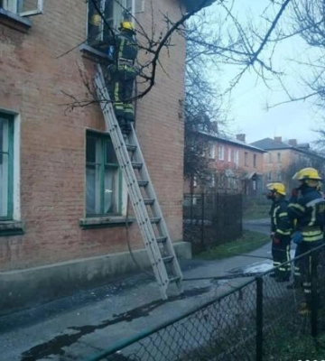 На Кіровоградщині під час гасіння пожежі врятували чоловіка